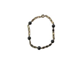 pulseira ouro 19k com pedra con sem pedra 