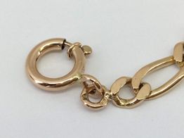 pulseira ouro 19k con sem pedra 
