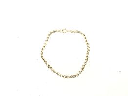pulseira ouro 19k con sem pedra 