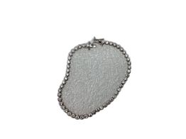 pulseira prata 800mm 