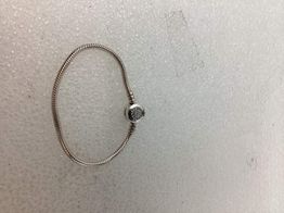 pulseira prata 925mm com pedra 