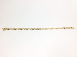 pulsera oro 18k con amatista 