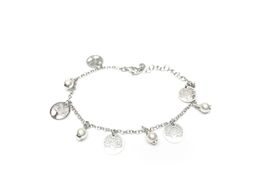 pulsera plata 925mm con perla 