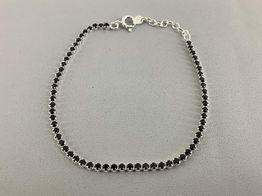 pulsera plata 925mm con circonita, 
