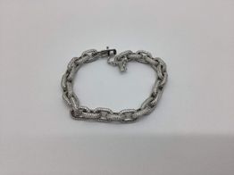 pulsera plata 925mm con circonita 
