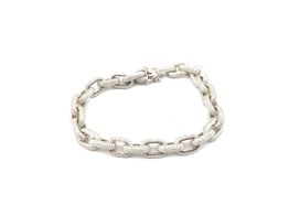 pulsera plata 925mm con circonita 