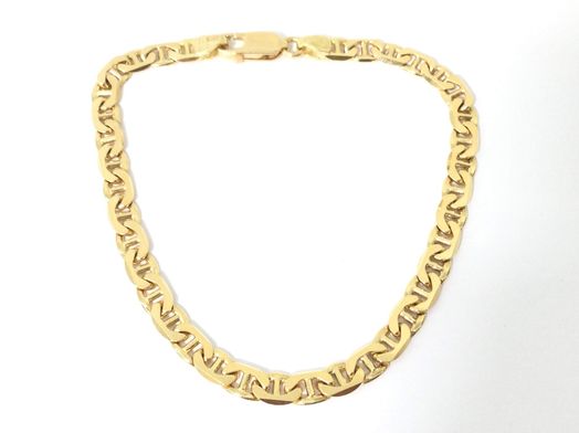 Pulsera Hombre Oro 18k Maciza Eslabon Ancla 21cm Segunda Mano En Cash pulsera-hombre-oro-18k-maciza-eslabon-ancla-21cm-segunda-mano-en-cash