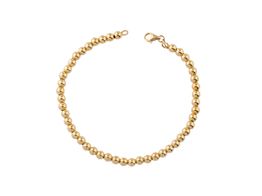 pulsera oro 18k bolas