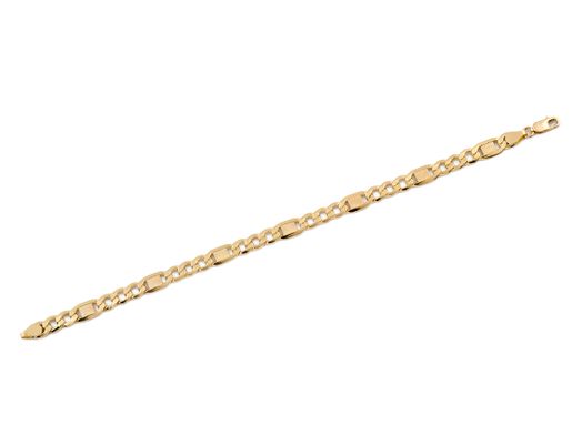 Pulsera Hombre Oro 18k Eslabon Tipo Valentino Cartier 21cm Segunda Mano pulsera-hombre-oro-18k-eslabon-tipo-valentino-cartier-21cm-segunda-mano