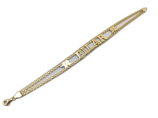 pulsera oro 18k 