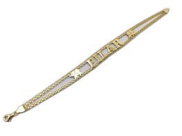 pulsera oro 18k 