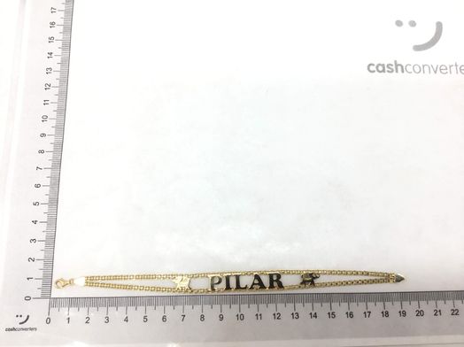 pulsera oro 18k 
