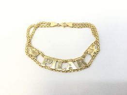 pulsera oro 18k 