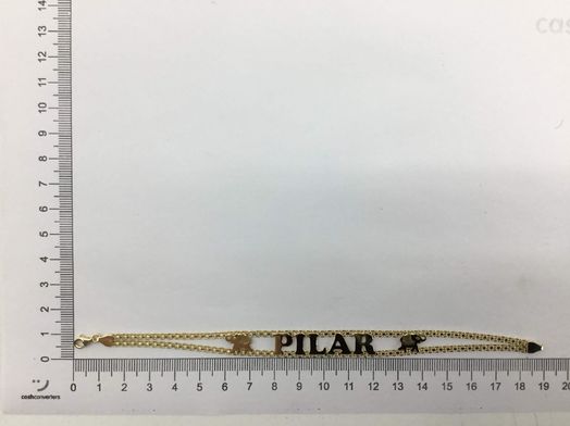 pulsera oro 18k 