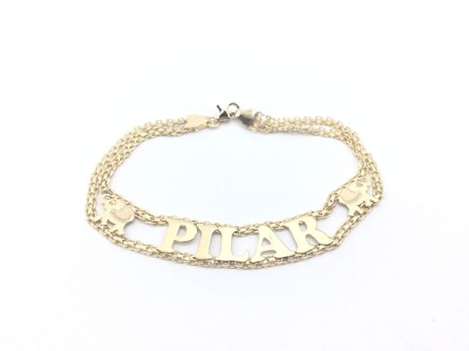 pulsera oro 18k 