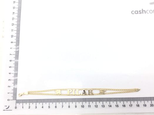 pulsera oro 18k 