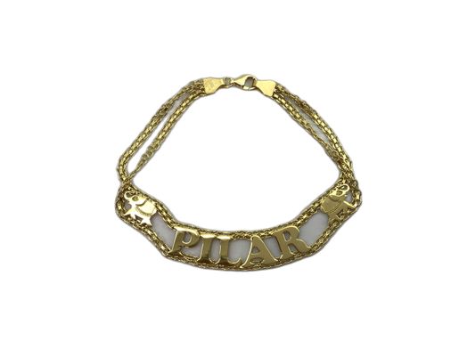 pulsera oro 18k 