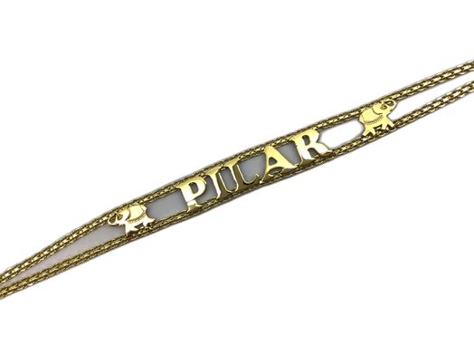 pulsera oro 18k 