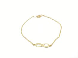 pulsera oro 18k con circonita 
