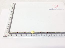 pulsera oro 18k con coral
