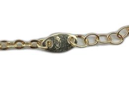 pulsera oro 18k con coral 