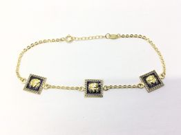 pulsera oro 18k 