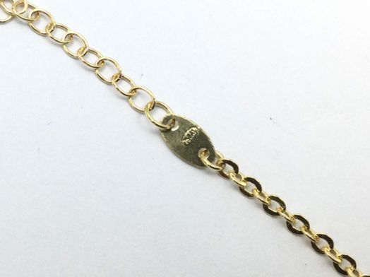 pulsera oro 18k con onix 