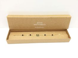 pulsera oro 18k con onix 