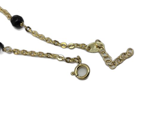 pulsera oro 18k con onix 