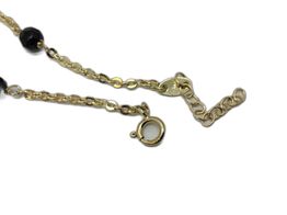 pulsera oro 18k con onix 