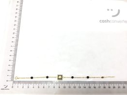 pulsera oro 18k con onix 