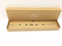 pulsera oro 18k con onix 