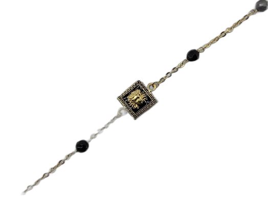 pulsera oro 18k con onix 