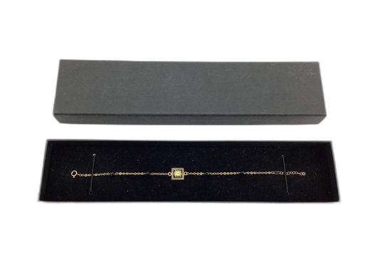 pulsera oro 18k con onix 