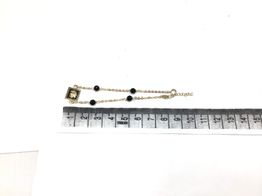 pulsera oro 18k con onix 