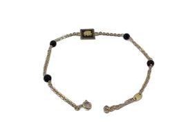 pulsera oro 18k con onix 