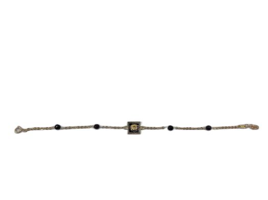 pulsera oro 18k con onix 