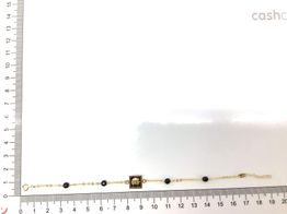 pulsera oro 18k con onix 