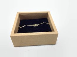 pulsera oro 18k con onix 