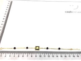 pulsera oro 18k con onix 