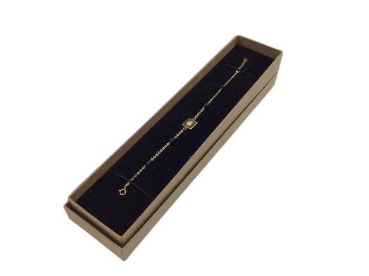 pulsera oro 18k con onix 