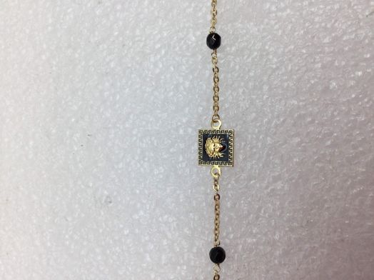 pulsera oro 18k con onix 