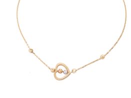pulsera oro 18k con circonita 