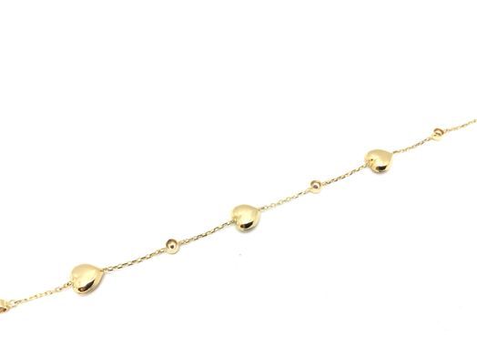 pulsera oro 18k con circonita 