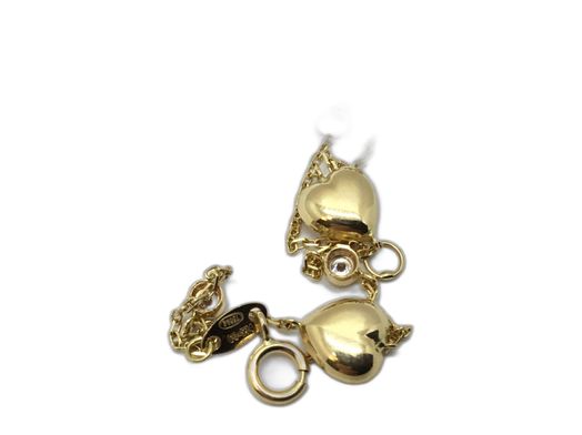 pulsera oro 18k con circonita 