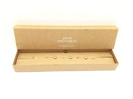 pulsera oro 18k con circonita 