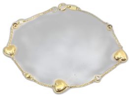 pulsera oro 18k con circonita 