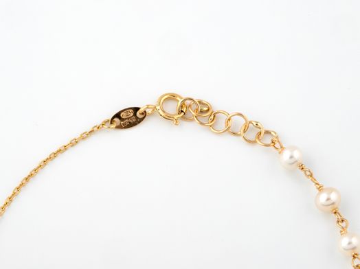 pulsera oro 18k con circonita 