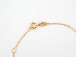 pulsera oro 18k con circonita 