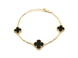 pulsera oro 18k con onix 